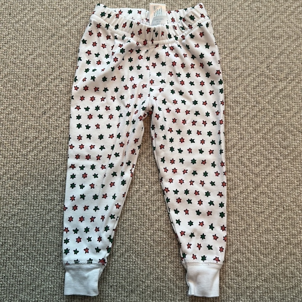Roller Rabbit Red & Green Starry Night 12-18 M - Picture 5 of 6